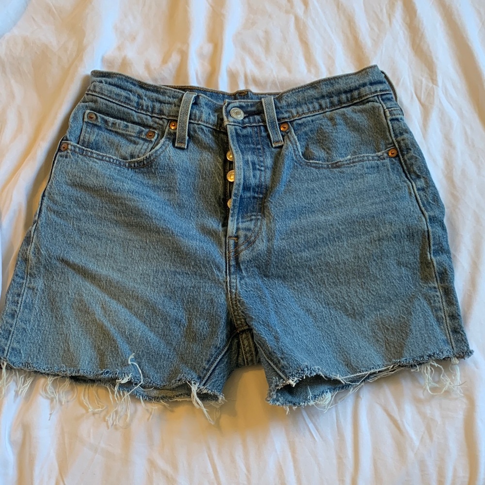Levi's Classic Blue Jean Shorts